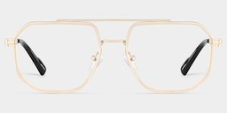 Autumn Aviator Gold Glasses1