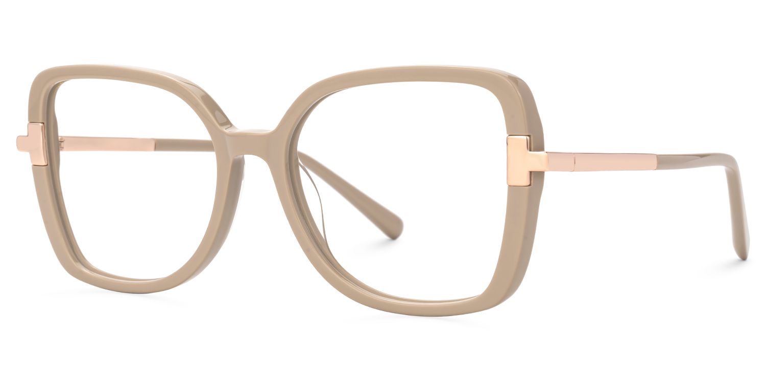 Oversized Square Glasses - Women's Glasses1