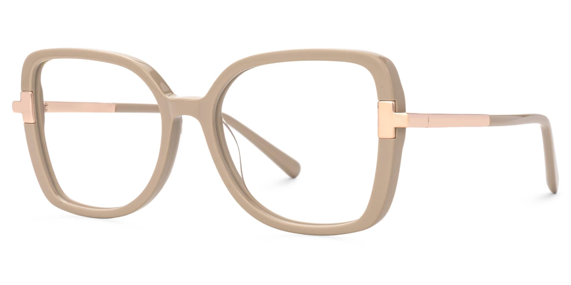 Oversized Square Glasses - Women's Glasses1