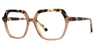 Janey Geometric Two-Tone Glasses1