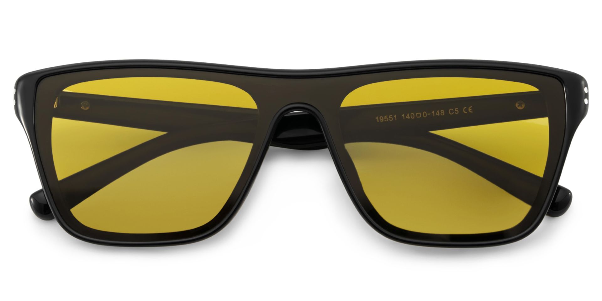 Paloma Black Aviator Polarized Sunglasses Online | Zeelool1