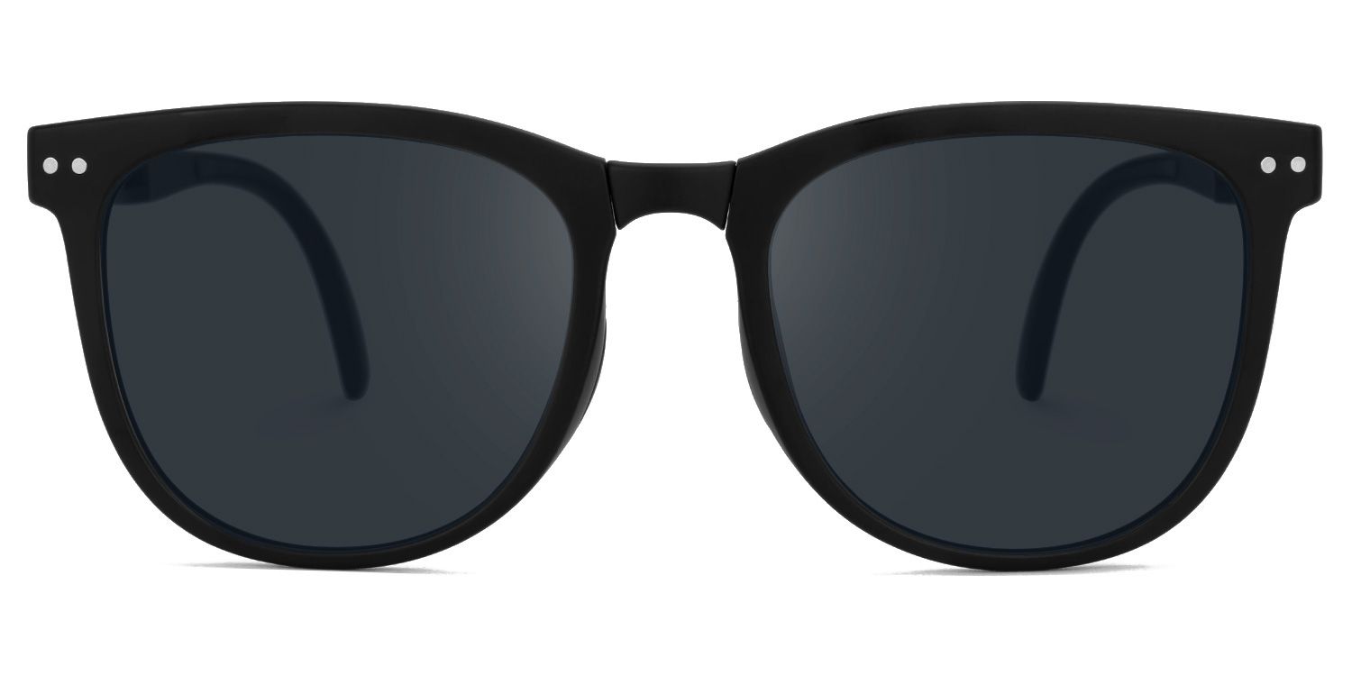 Lindzy TR90 Black Frame Sunglasses with Square Shape | Zeelool0