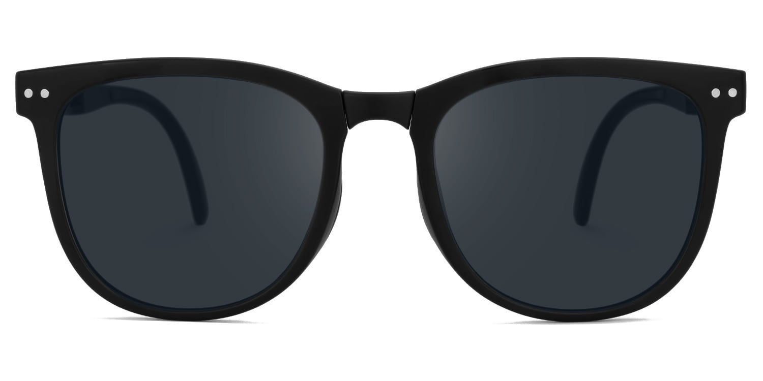 Lindzy TR90 Black Frame Sunglasses with Square Shape | Zeelool0