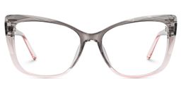 Farris Square Gray Glasses0