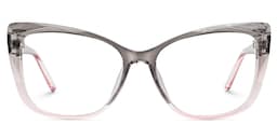 Farris Square Gray Glasses0