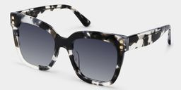 Minguela Gray-Tortoise Square Sunglasses2