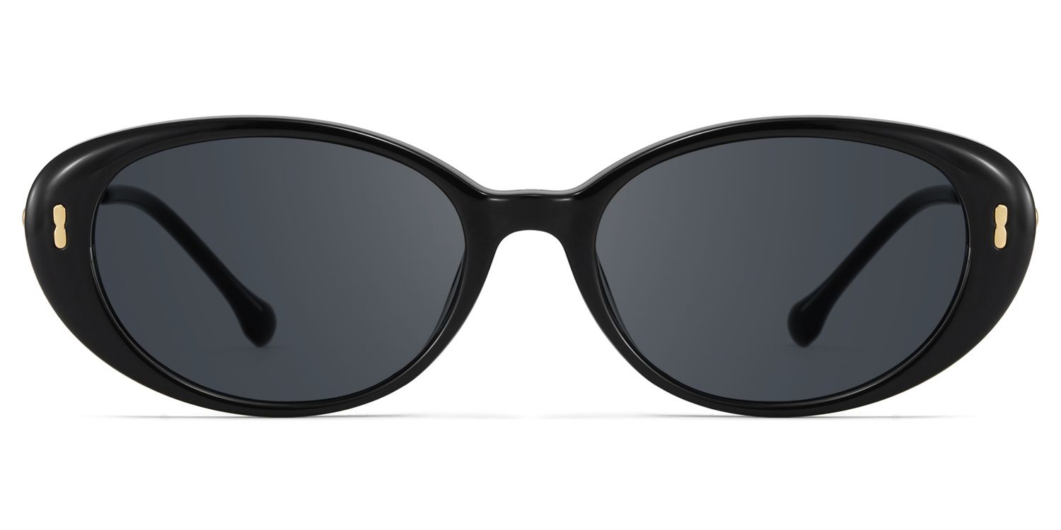 Blaire Black Frame Glasses with Oval Frame Online | ZEELOOL