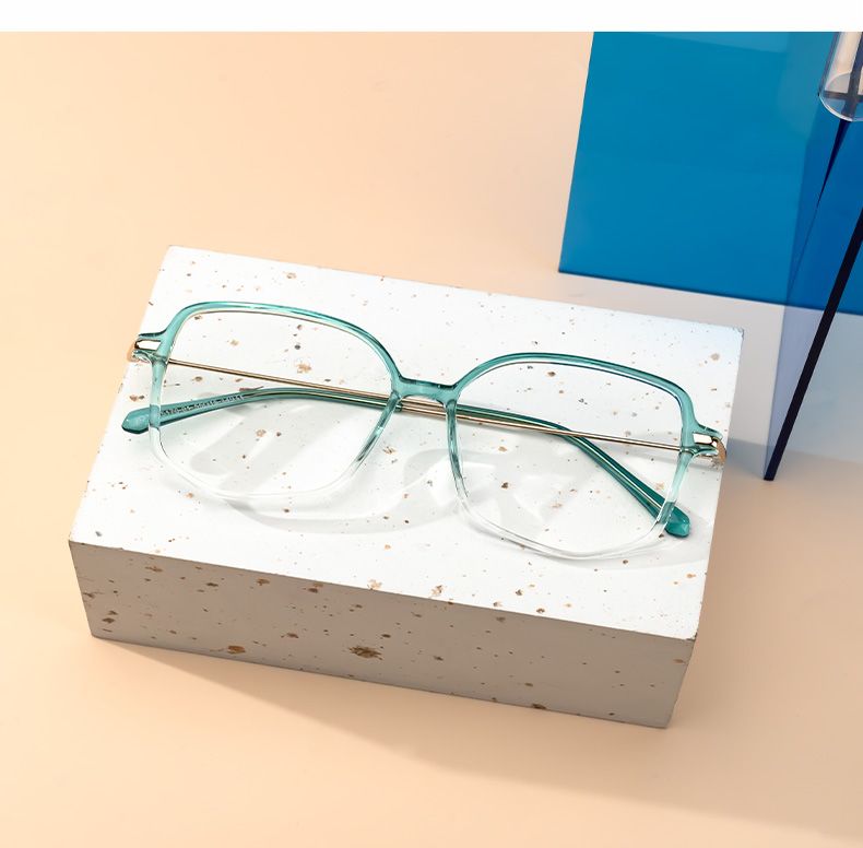 Payton geometric frame eyeglasses