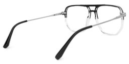 Adris Aviator Black Glasses3