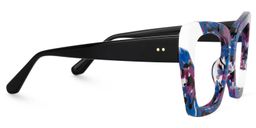 Vivian Square Graffiti Glasses2