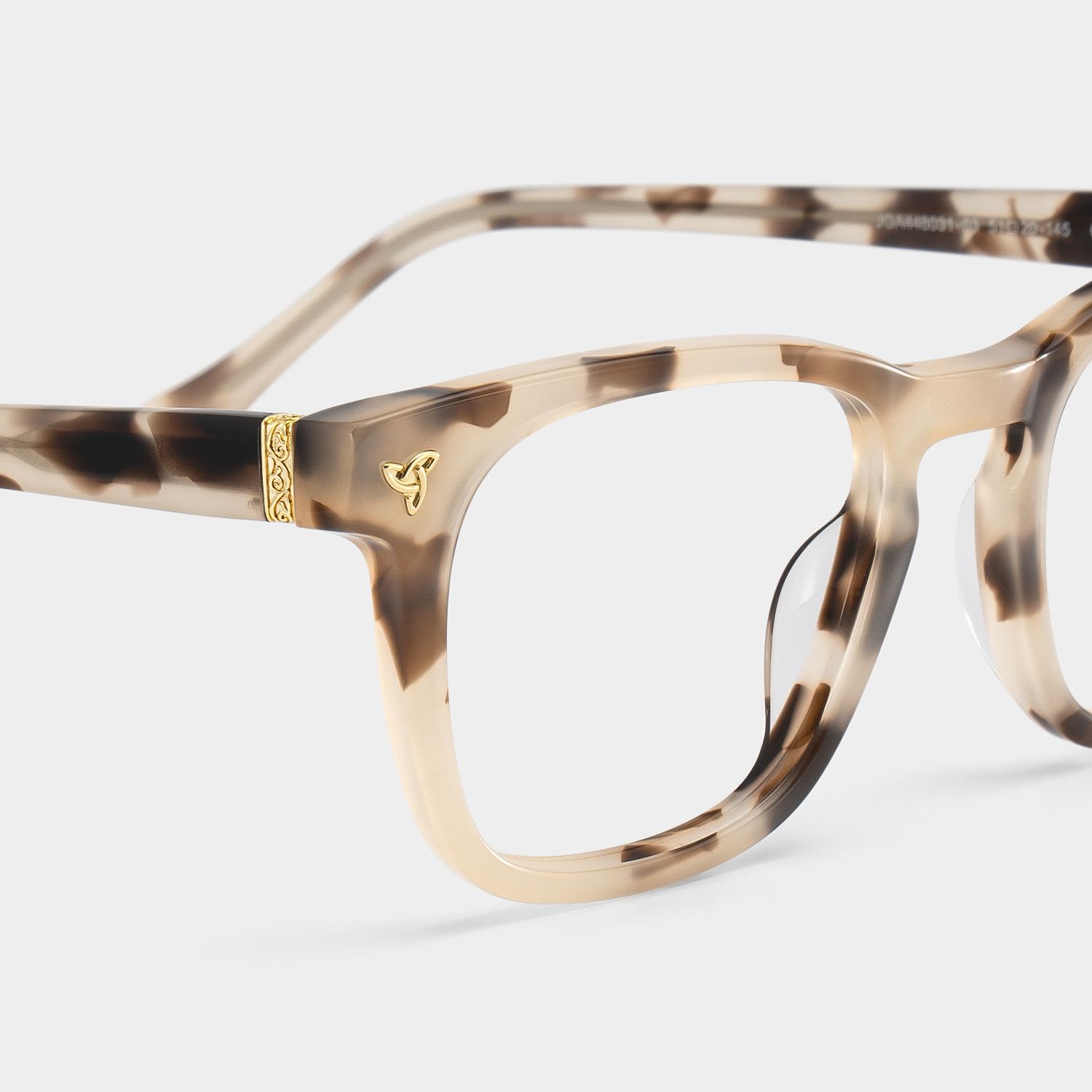Heather Tortoise Frame Glasses with Square Frame Online | ZEELOOL