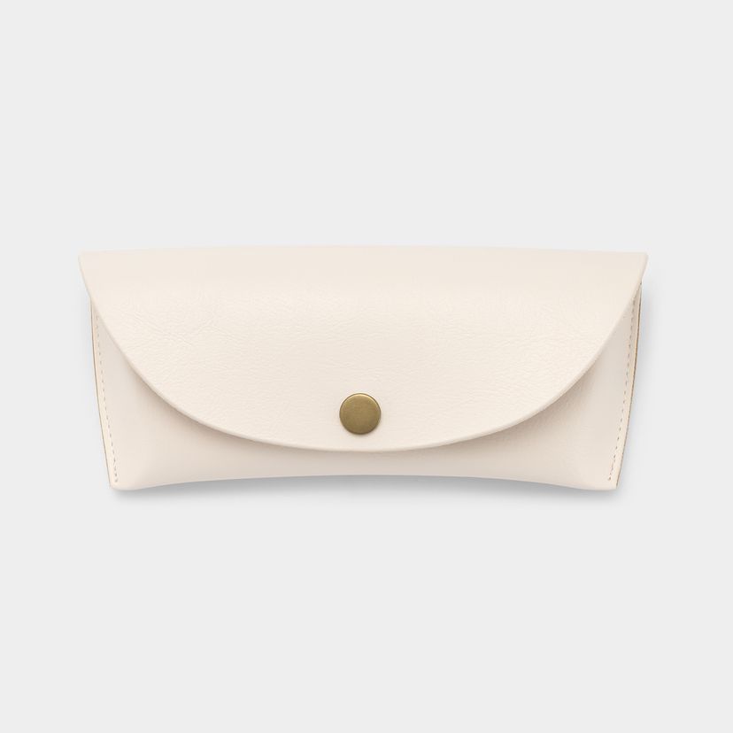 White Man-made Leather Box