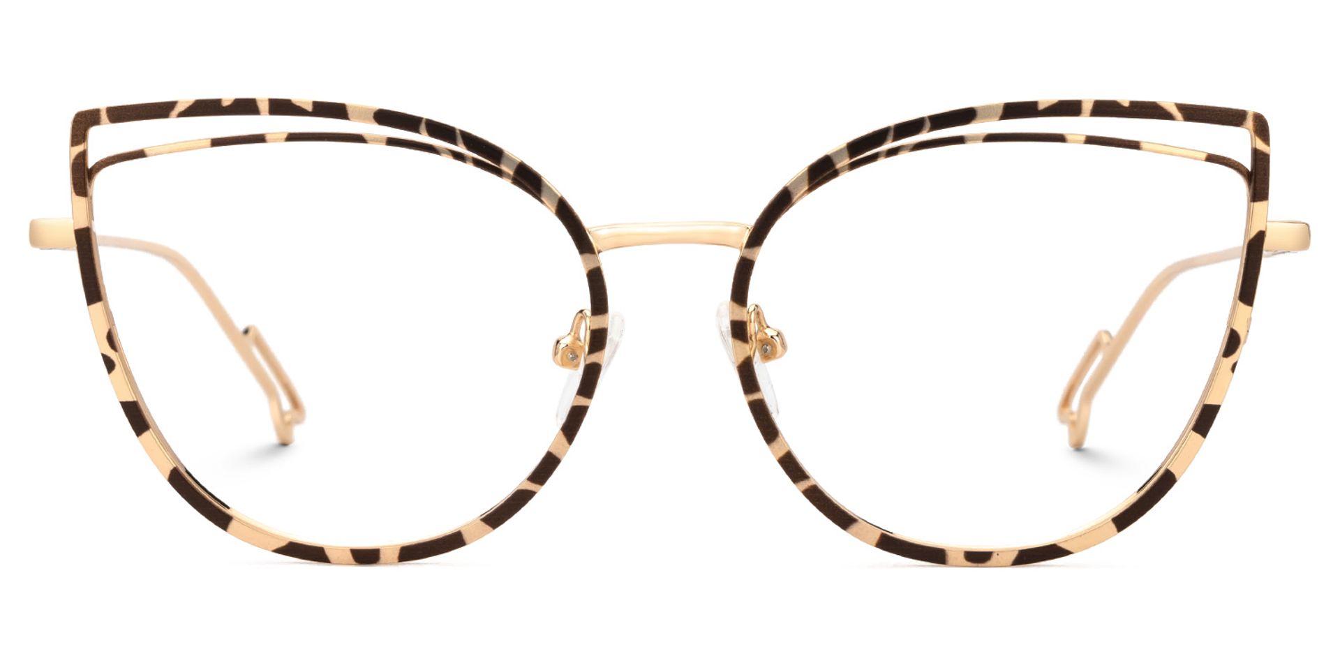 Spivey Cateye Metal Full Frame Eyeglasses | Zeelool2