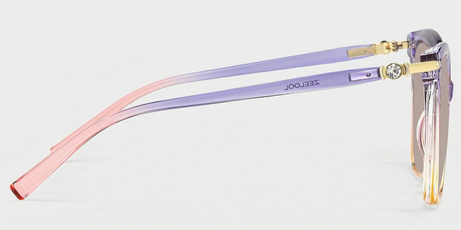 Lamar Multicolor Frame Glasses with Butterfly Frame Online | ZEELOOL3