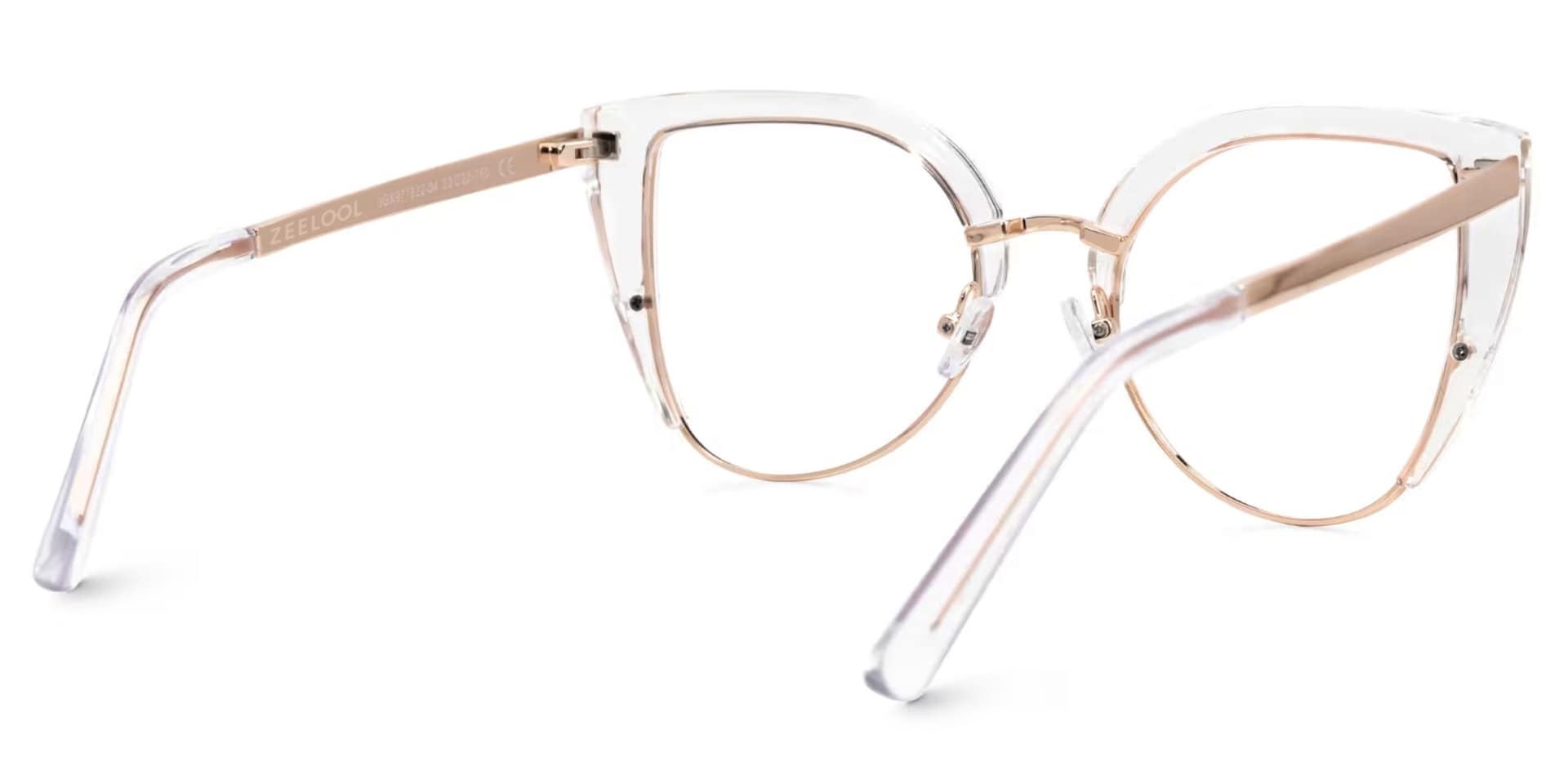Brewer Cat-eye Crystal Eyeglasses and Glasses Frames3