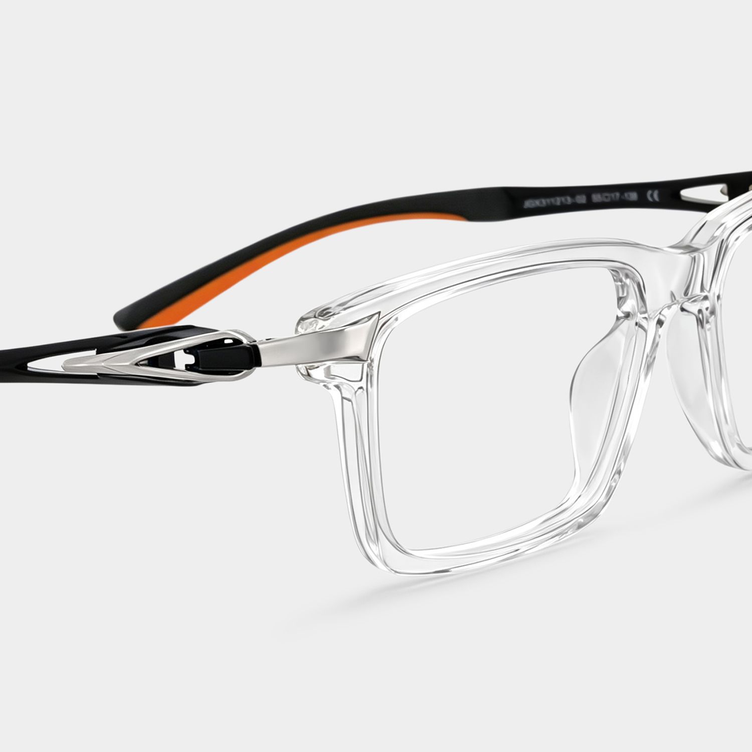 Orion Clear Rectangle Eyeglasses On Sale | ZEELOOL4