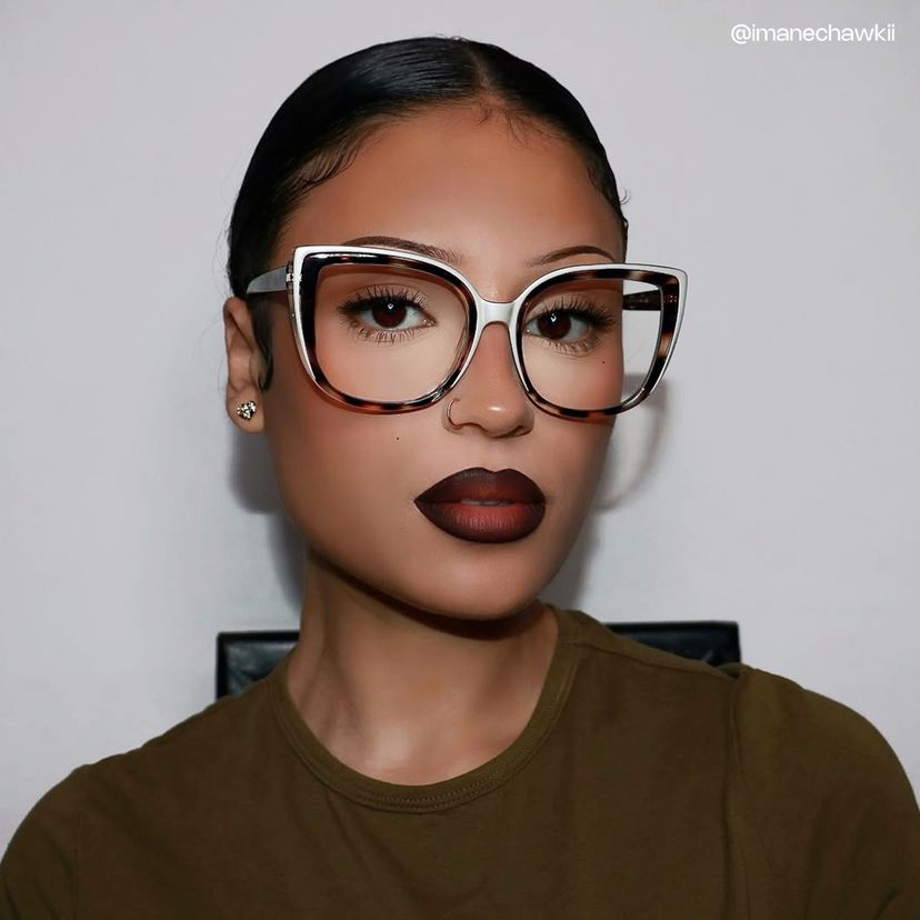 Fenn Brown Tortoise Cat eye Glasses