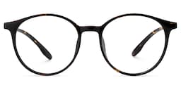 Blanco Round Tortoise Glasses0
