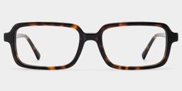 Danielle Tortoise Rectangle Glasses1