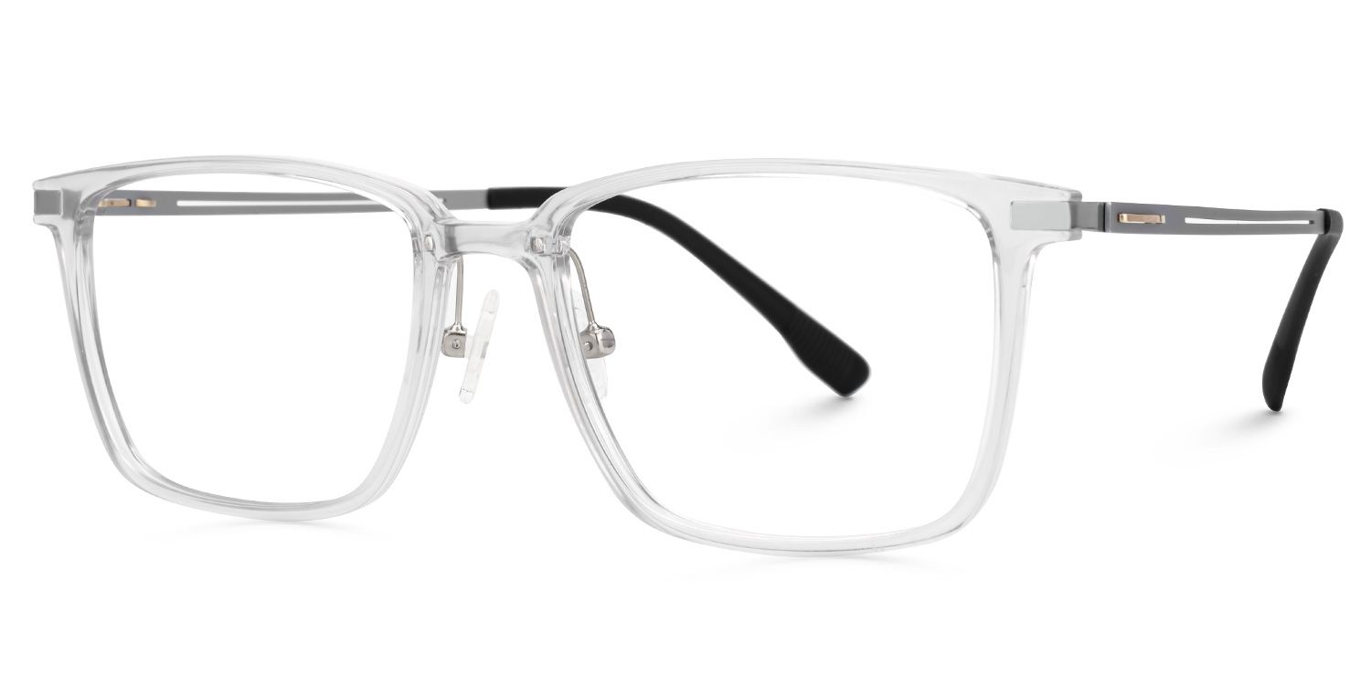 Ivonne Rectangle Gray Glasses1