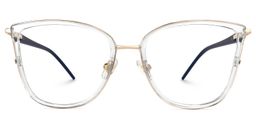 Marisa Cateye Blue Glasses0