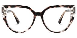 Damary Cateye Tortoise Glasses0