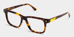 Travis Rectangle Tortoise Glasses3