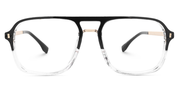 Kilworth Aviator Black-Crystal Glasses