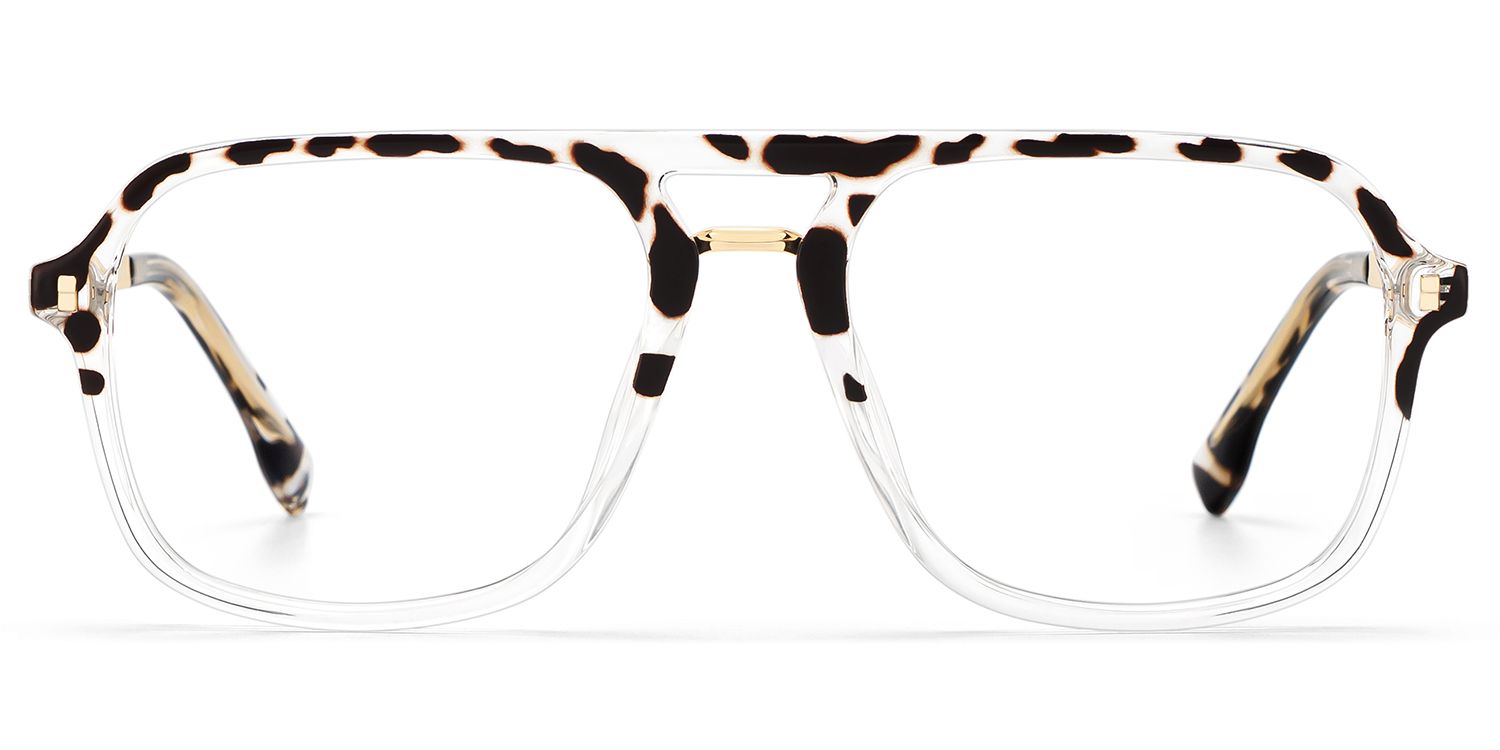 Aviator Kilworth Two-Tone Glasses deals -Zeelool Glasses