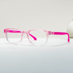 Dale  Round Pink Glasses0