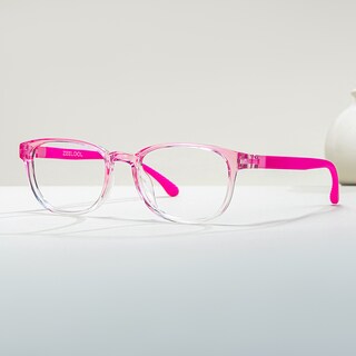 Dale  Round Pink Glasses0
