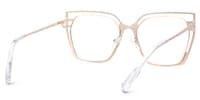 Quinn Geometric White Glasses3