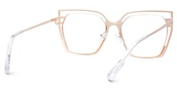 Quinn Geometric White Glasses3