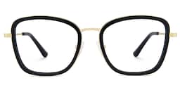 Kussy Square Black Glasses1