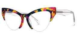 Castealia Cateye Multicolor Glasses1