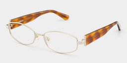 Dakota Tortoise Rectangle Glasses3