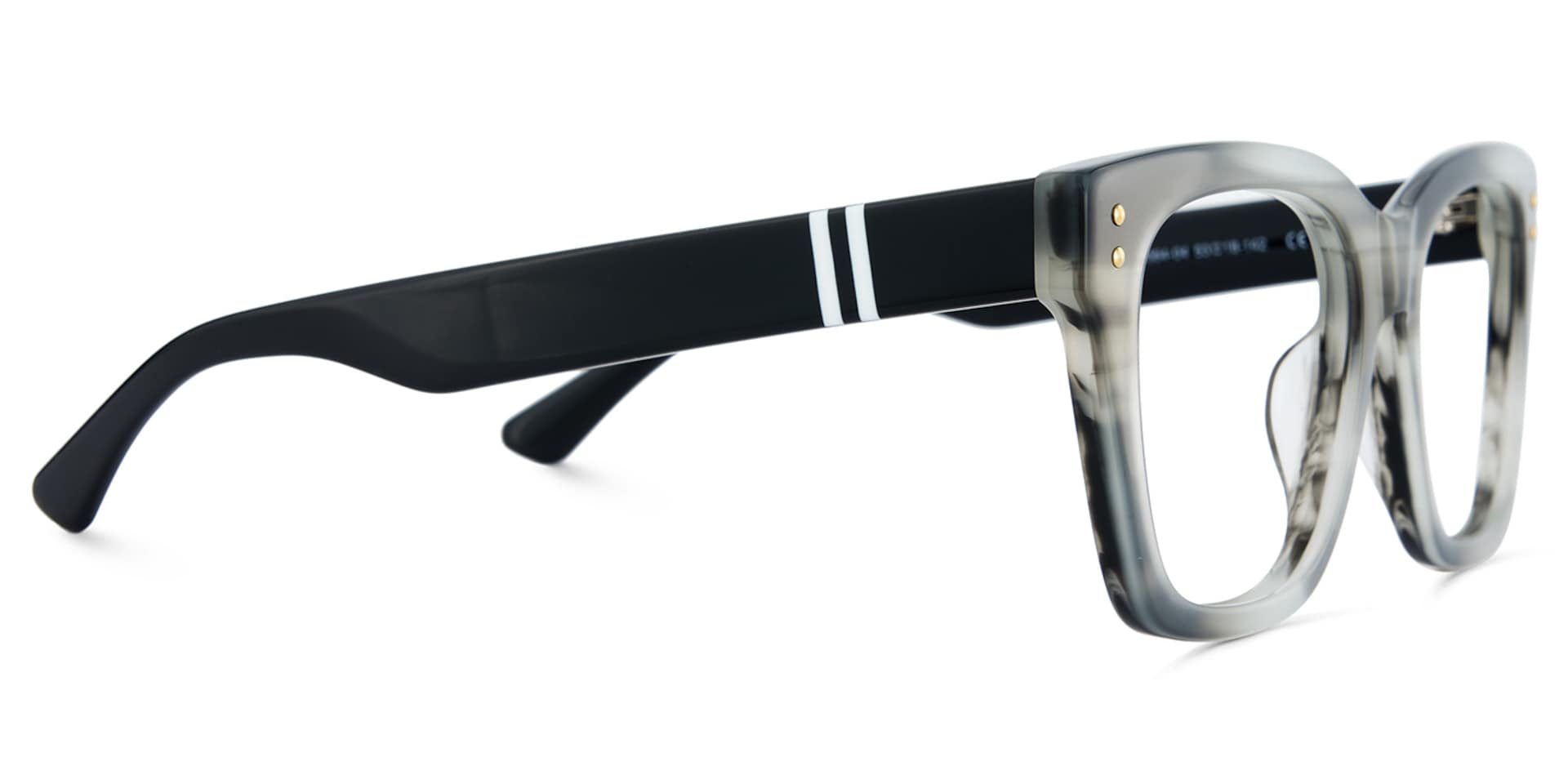 Gaydeh Grey Frame Glasses With Rectangle Shape | Zeelool2