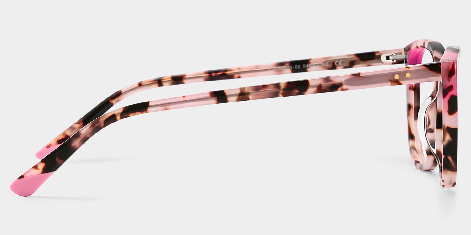 Brady Butterfly Pink Tortoise Frame Glasses for Women | ZEELOOL3