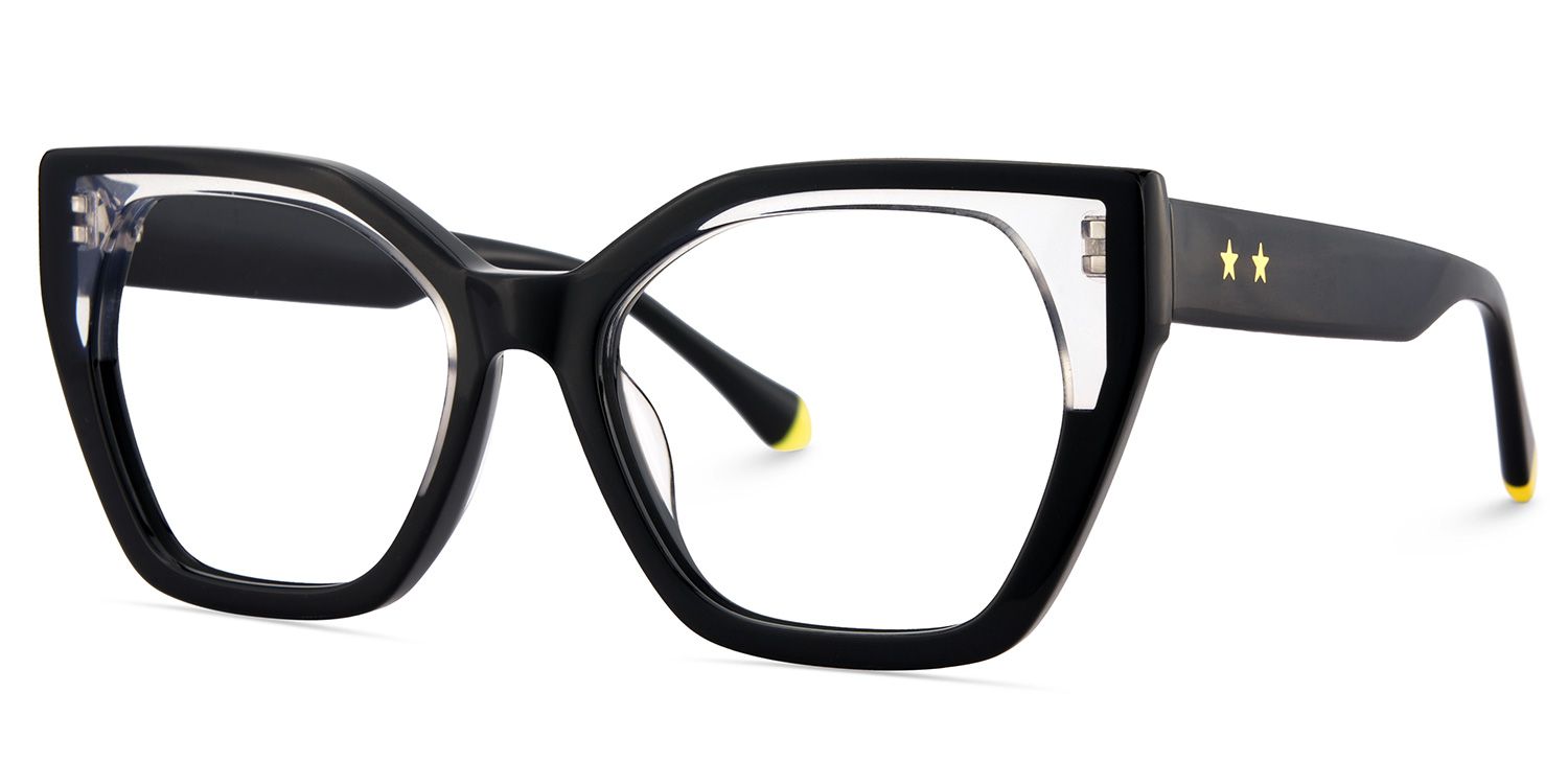 Butterfly Spectacle Frames With Black Color3