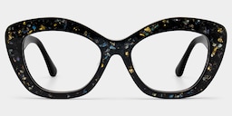 Giselle  Cat-eye Black Glasses2