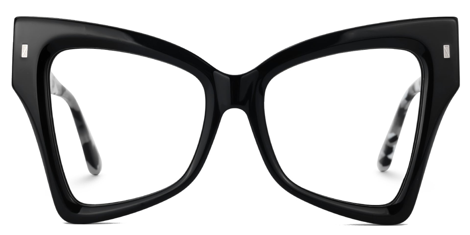 Migial Designer Eyeglasses in Butterfly Black Frame0