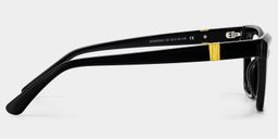 Quincy Black Cat-eye Glasses4