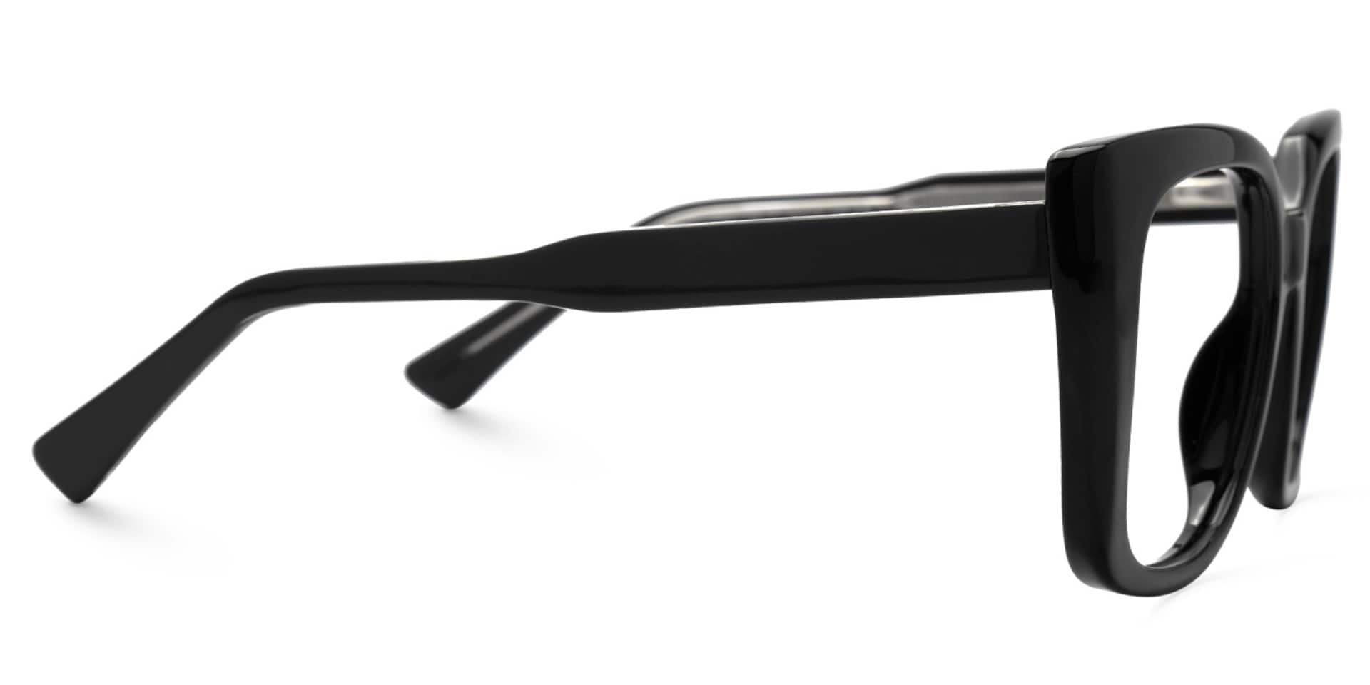 Valdez Black Frame Square Glasses on Sale2