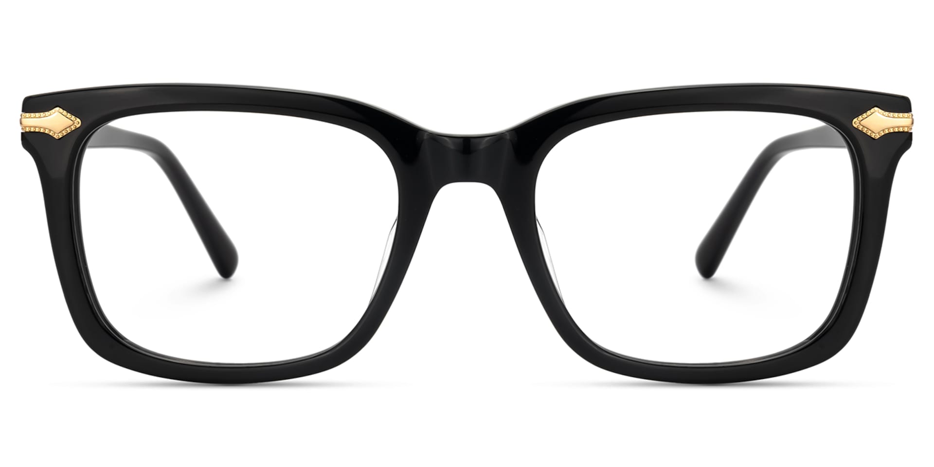 Rectangle Frame Glasses Men's Glasses1