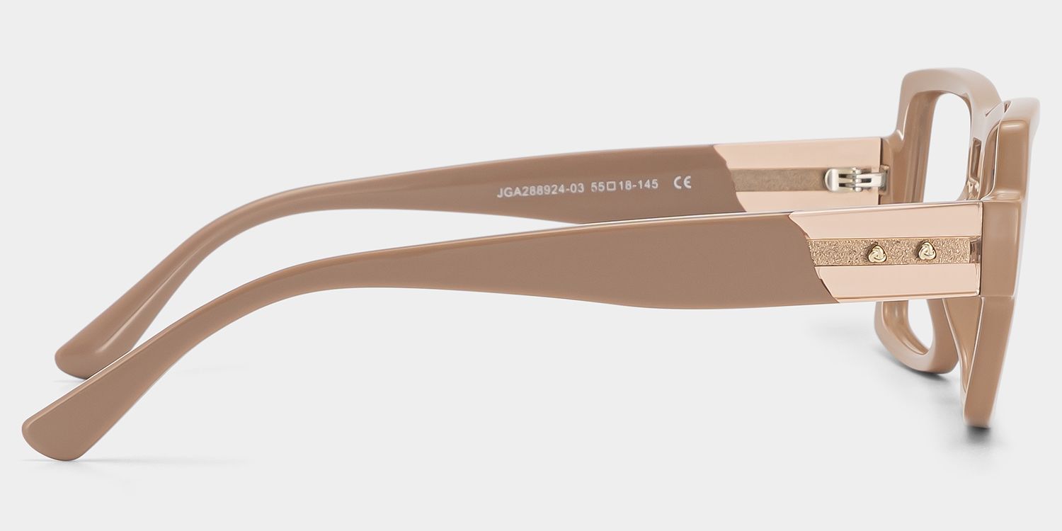 Nora Brown Aviator Glasses — Modern Frame Style | ZEELOOL3