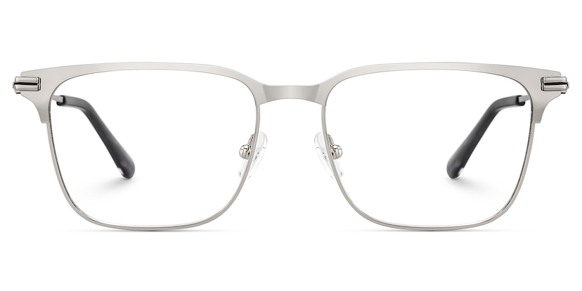 Marshall Rectangle Silver Glasses