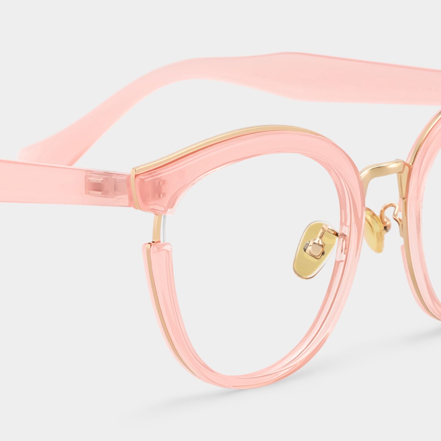 ✩spica★✩ Eleanore Cat Eye Pink Frame Glasses | Zeelool