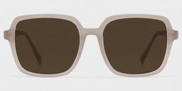 Kenneth Khaki Square Glasses0