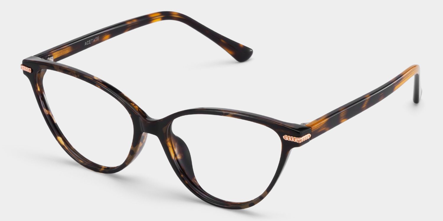 Jagger Tortoise Frame Glasses with Cat eye Frame Online | ZEELOOL3