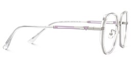 Frazier Geometric Clear Glasses2